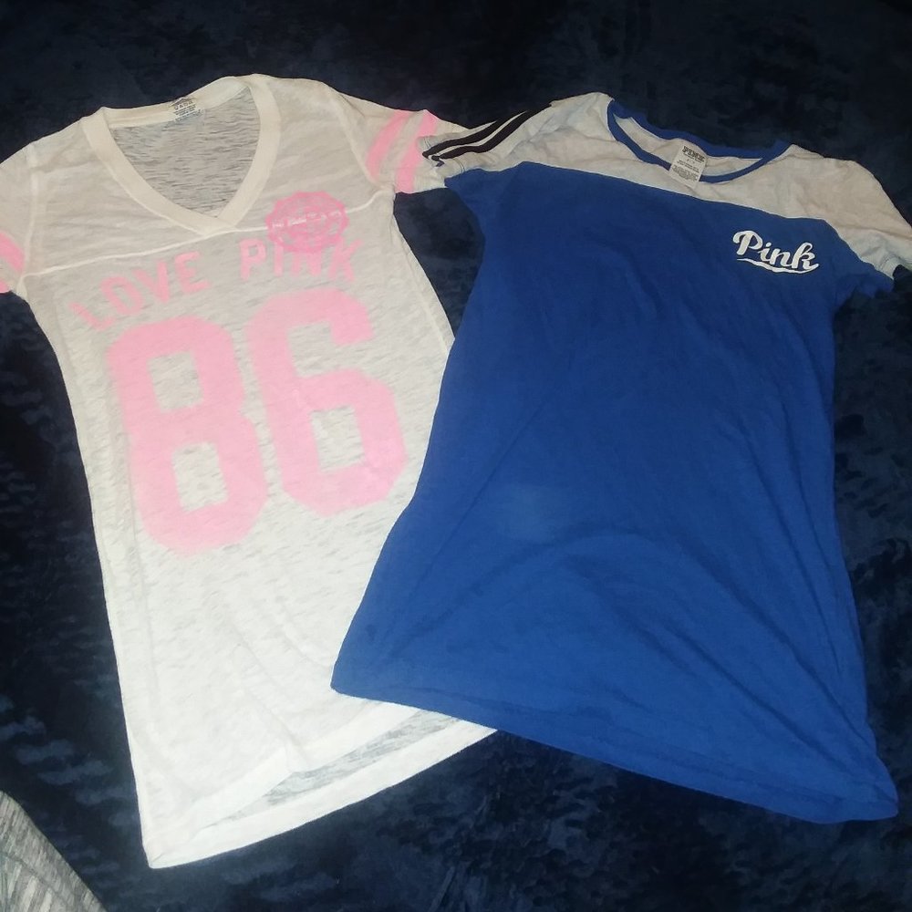 2 V.S.PINK shirts